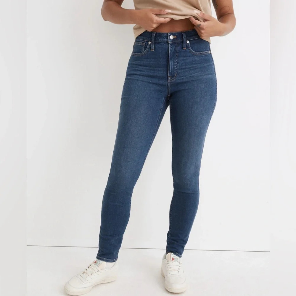 Madewell Curvy High-Rise Skinny Jeans in Coronet Wash Size W25 NWT